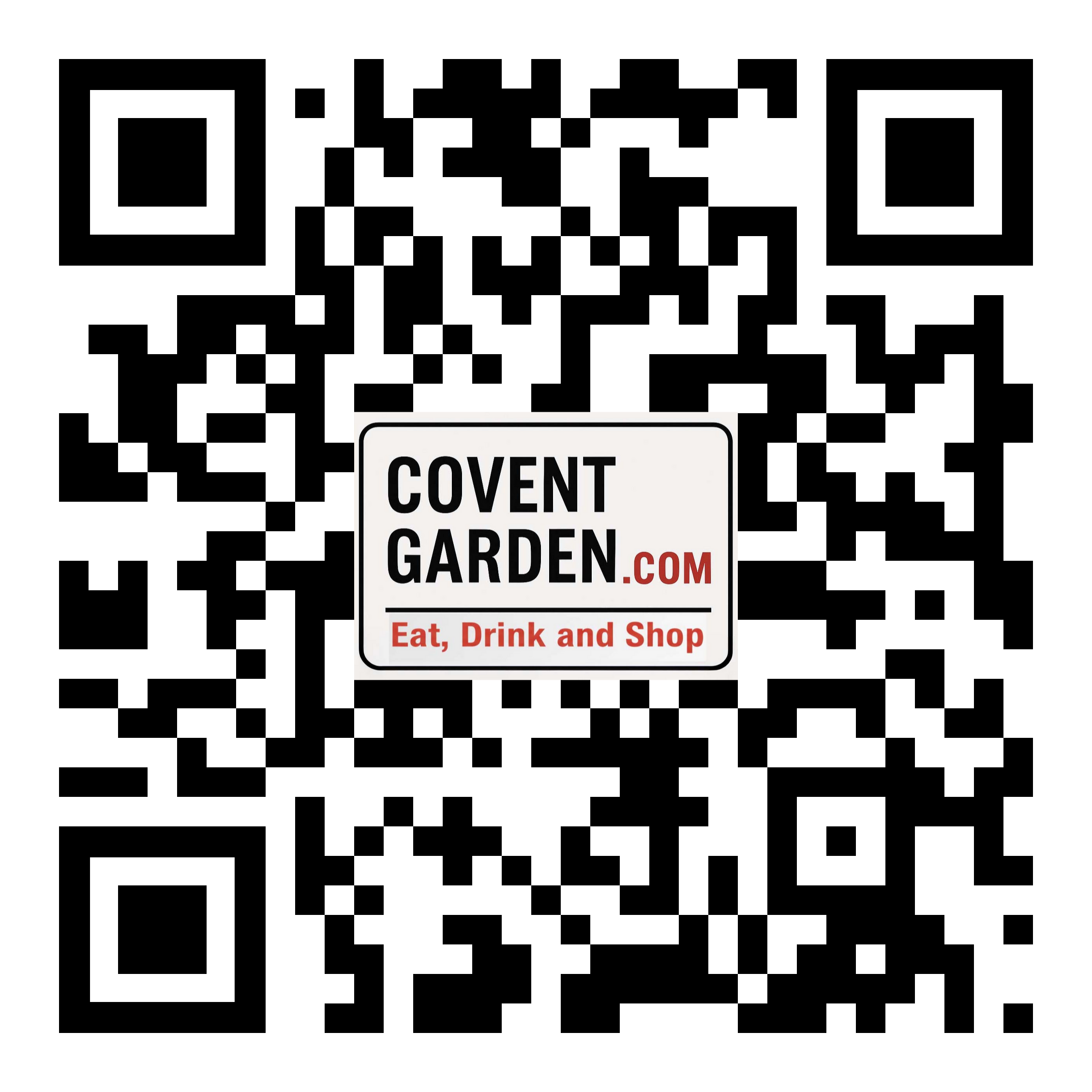 QR code linking to CoventGarden.com