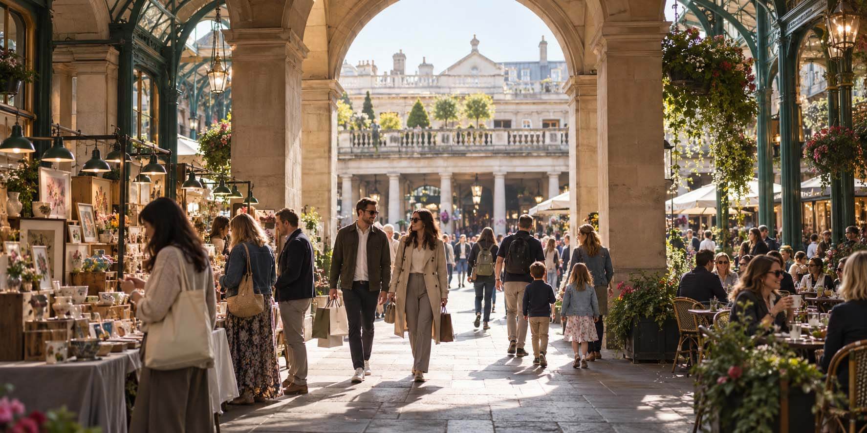 The historic Covent Garden Market and Piazza