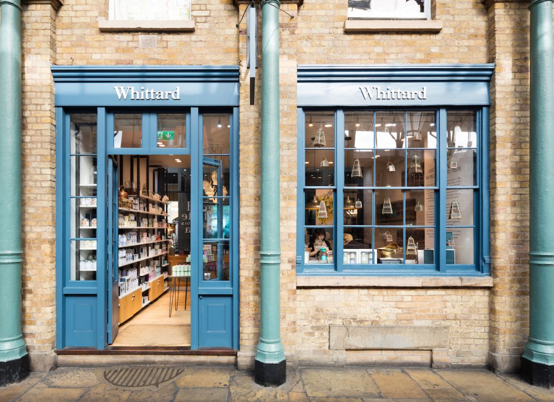 Whittard of Chelsea Tea Bar Covent Garden London