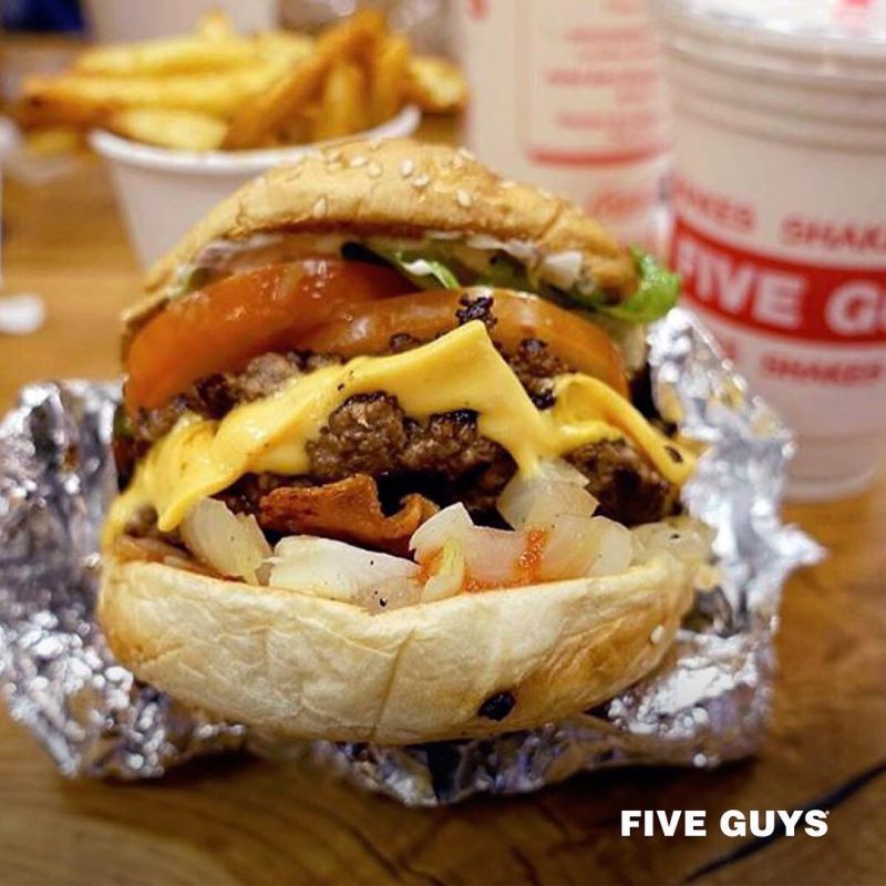 Five Guys Covent Garden London