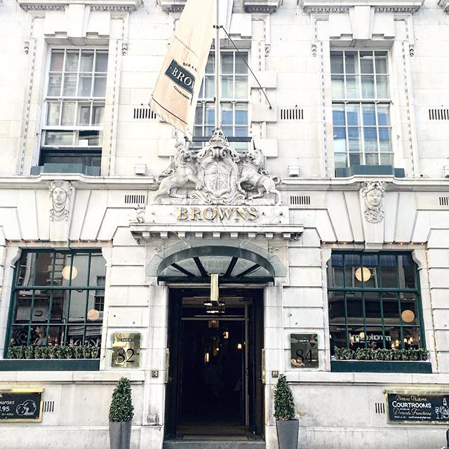 Browns Brasserie & Bar | Covent Garden London
